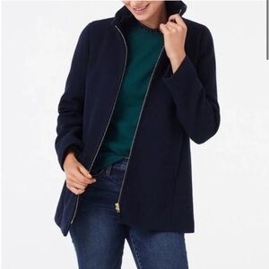 J. CREW FACTORY Wool Blend Village Coat NWT Size 4